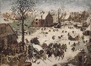 Pieter Bruegel Household surveys of Bethlehem France oil painting artist